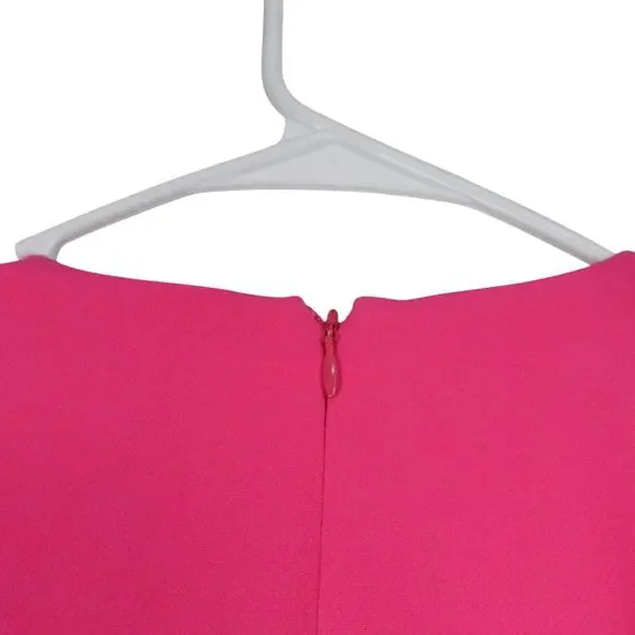 New Tuckernuck Women's XL Pink Feather Mod Mary Dress 60s Retro Barbie Rare 5395 - Picture 14 of 14